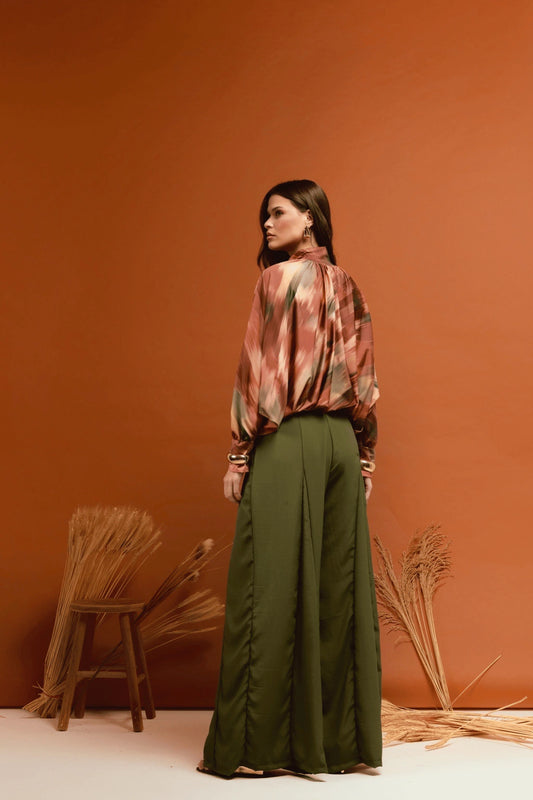 New Pantalona Artsy Verde