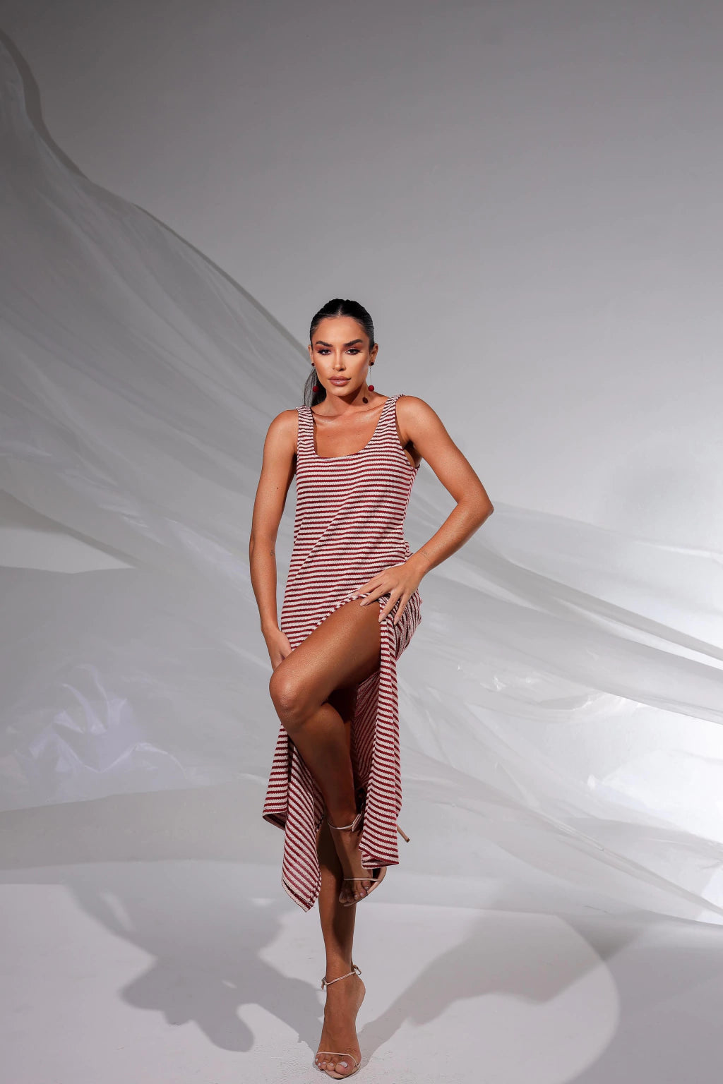 Vestido Resort Fall Vermelho
