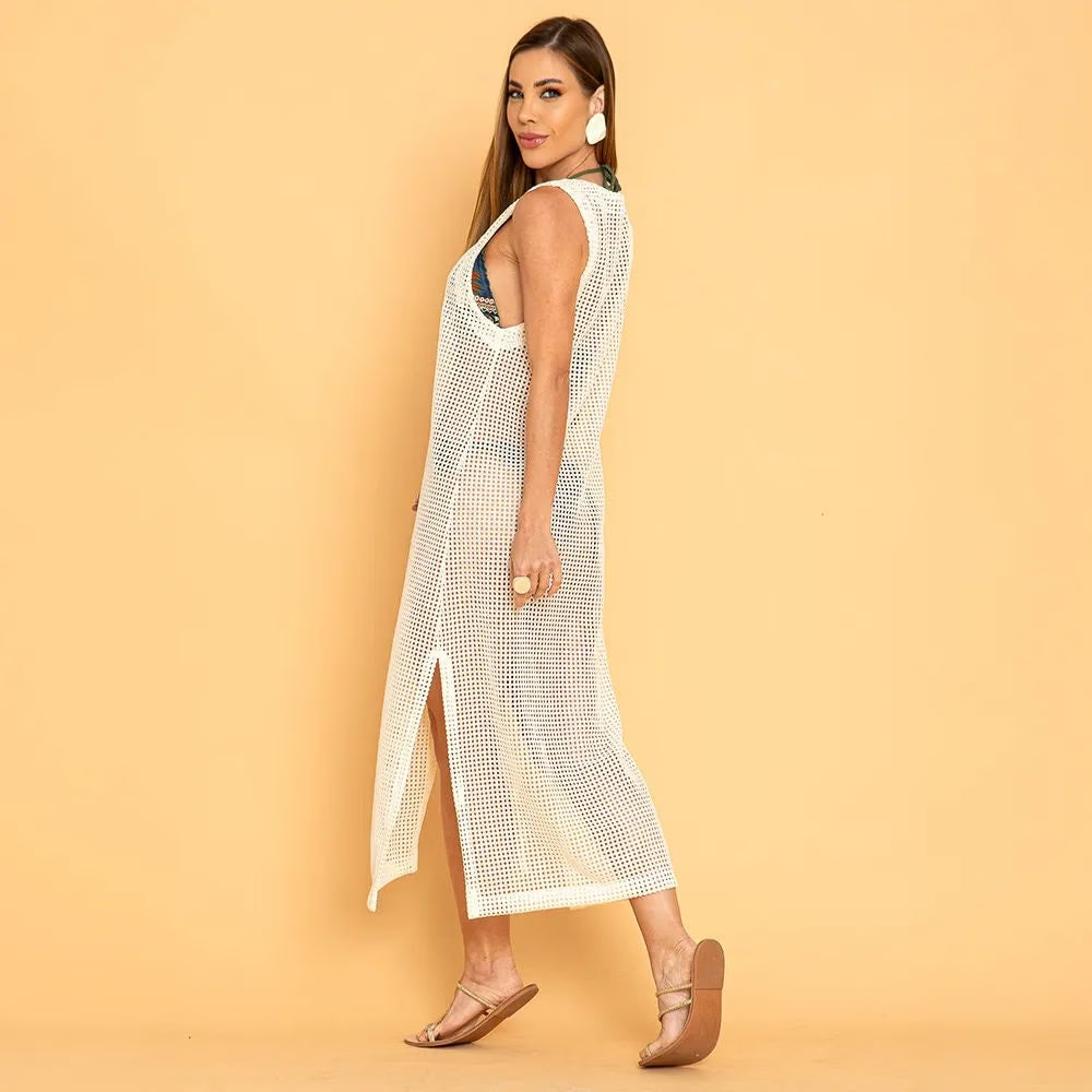 Vestido em Tela Coconut