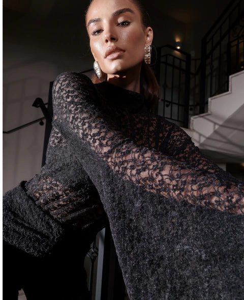 Blusa Angélica Preto