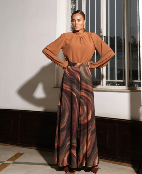 Blusa Isabely Ferrugem