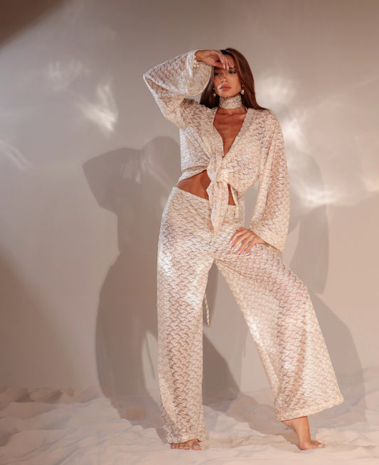 Conjunto Ibiza Champagne