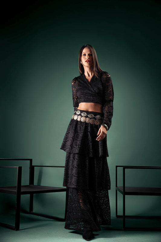 Conjunto Yumi Florence Preto