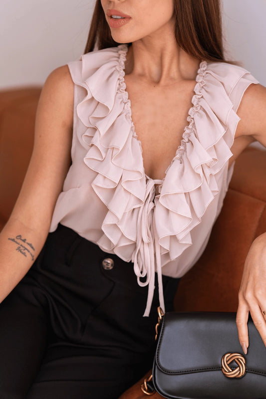 Blusa July Florence Beje