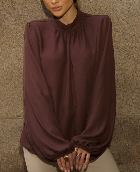 Blusa Isabely Chocolate
