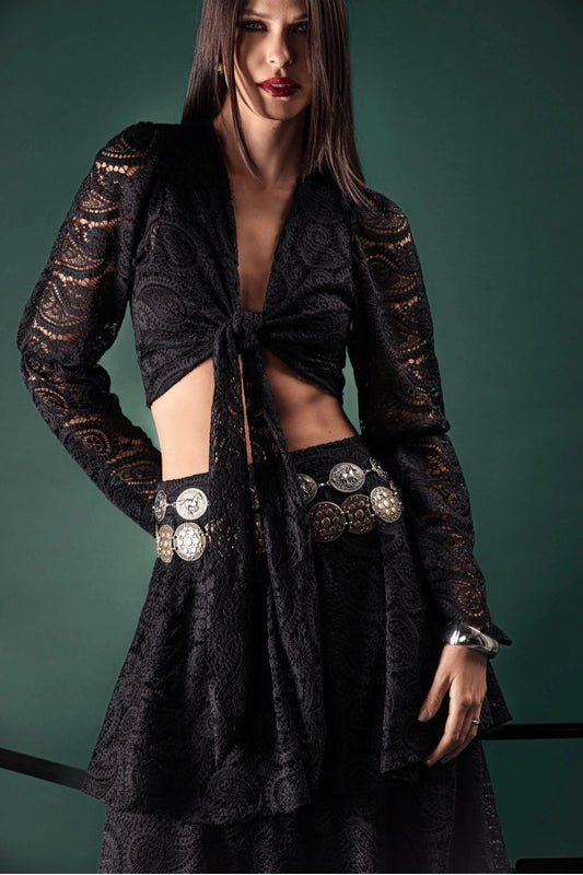 Conjunto Yumi Florence Preto