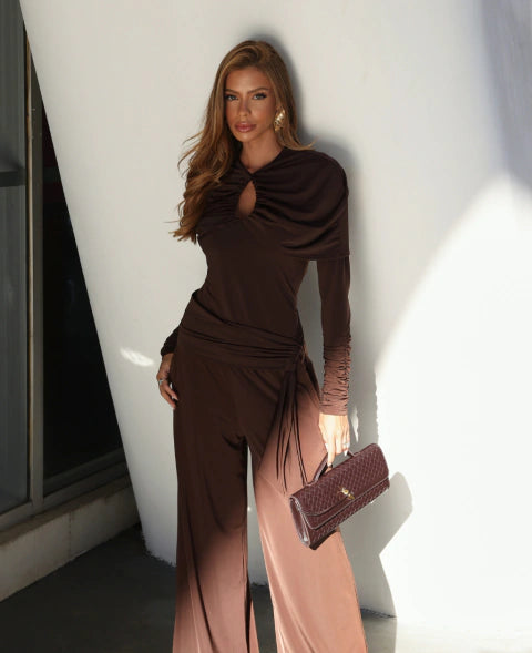 Conjunto Marcela Chocolate
