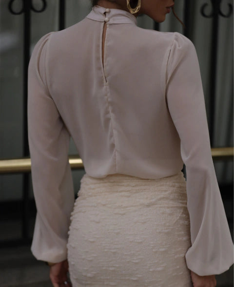 Blusa Isabely Bege