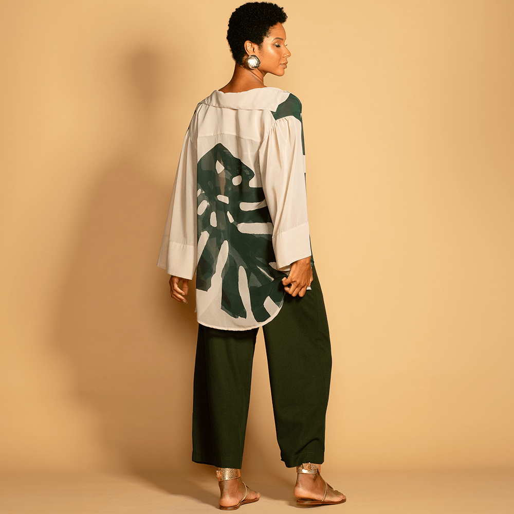 Calça em Linho Ventura - DECHELLES