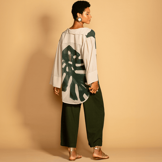 Calça em Linho Ventura - DECHELLES
