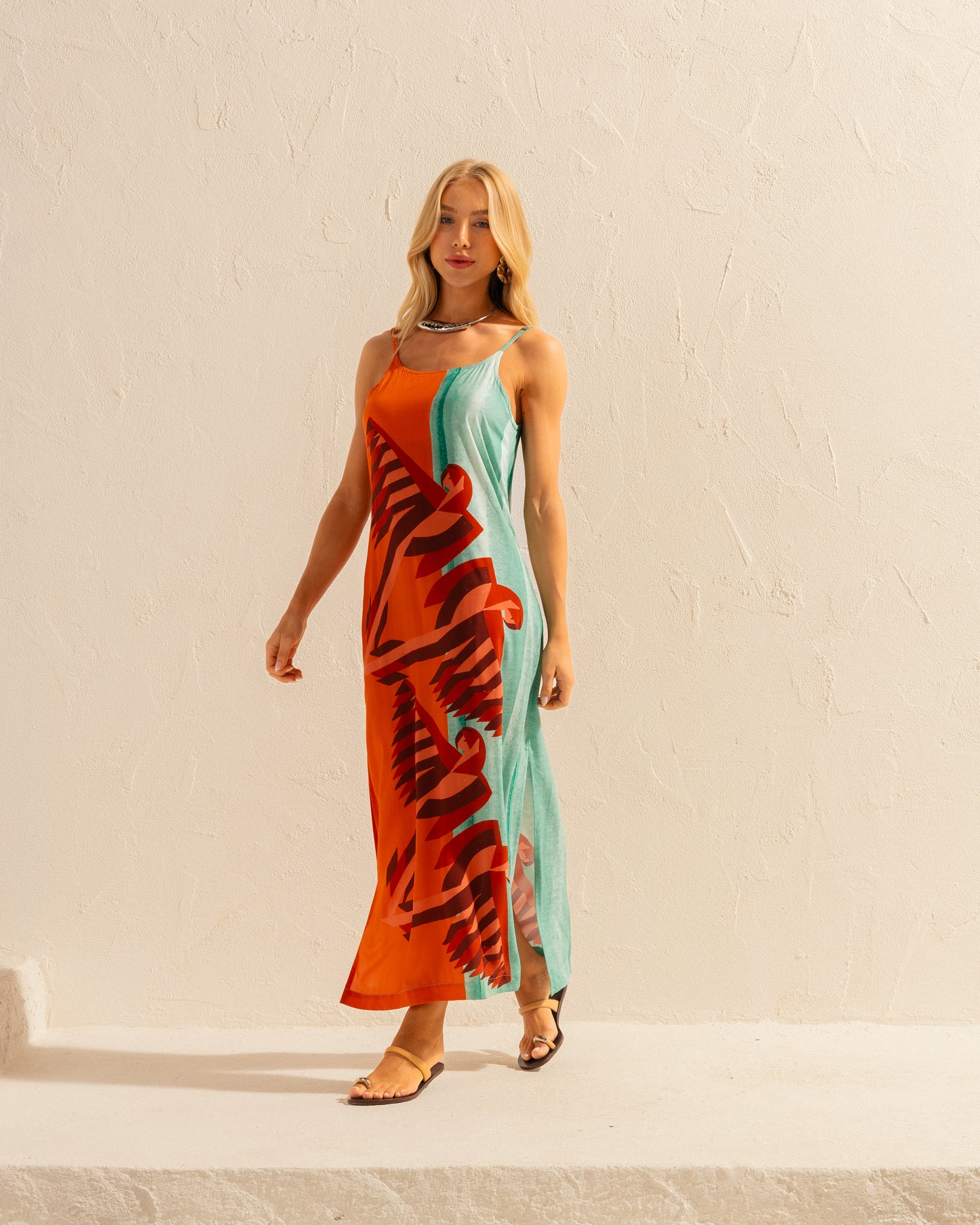 Vestido Longo Solar