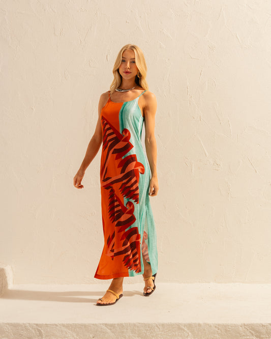 Vestido Longo Solar
