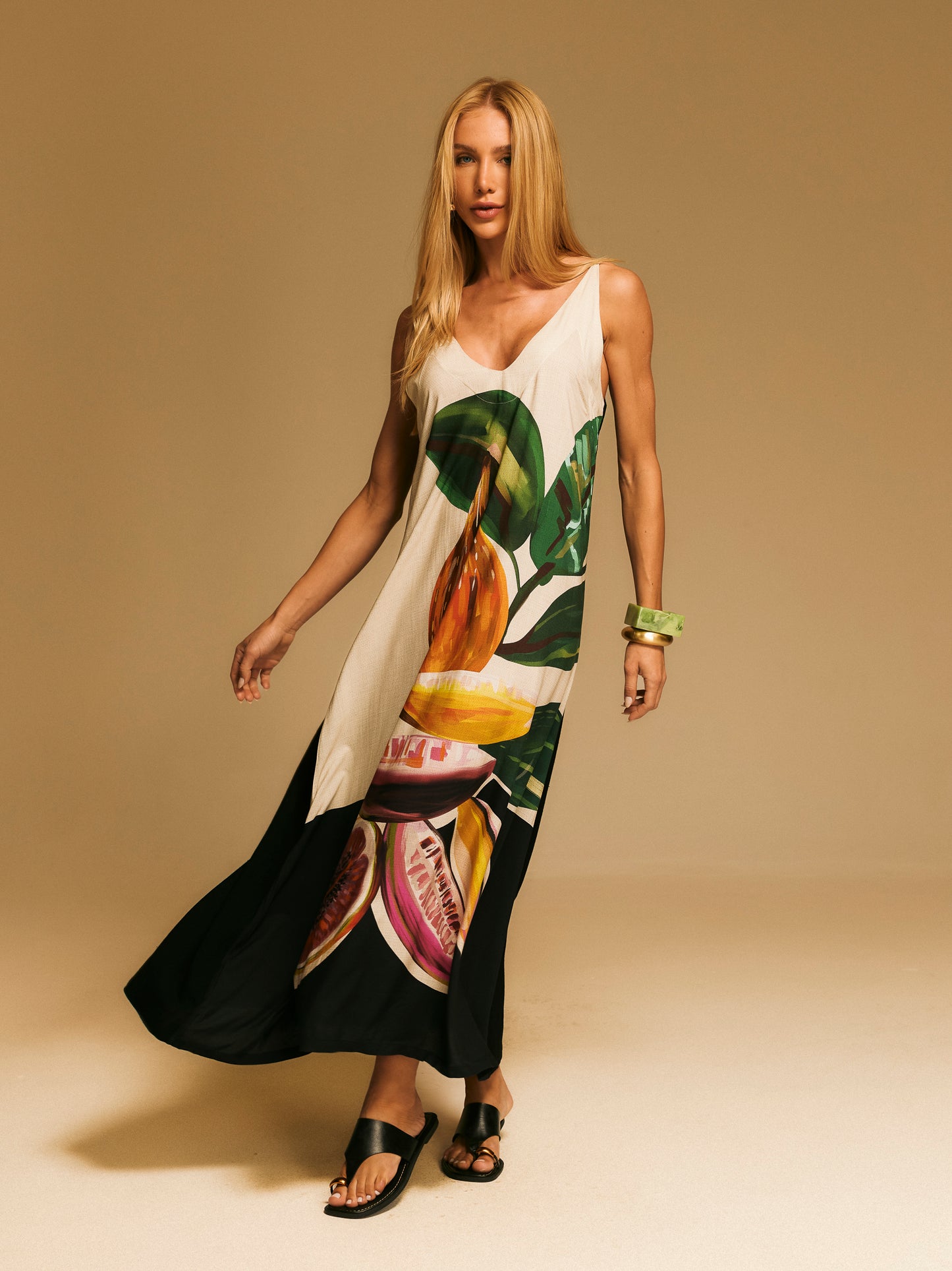 Vestido Longo Especiarias do Nilo