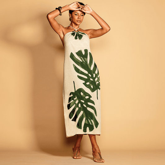 Vestido Longo Frente Única Ventura - DECHELLES