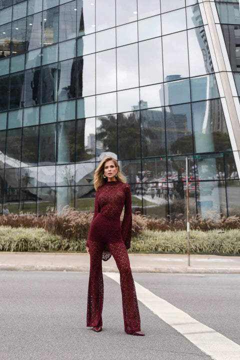 Blusa Angélica Marsala