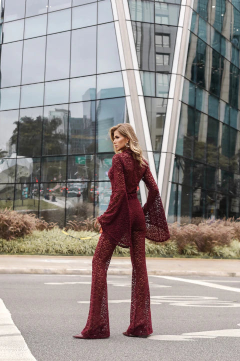 Blusa Angélica Marsala