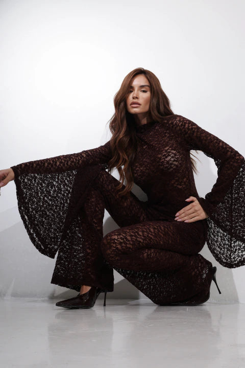 Blusa Angélica Chocolate