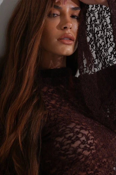 Blusa Angélica Chocolate