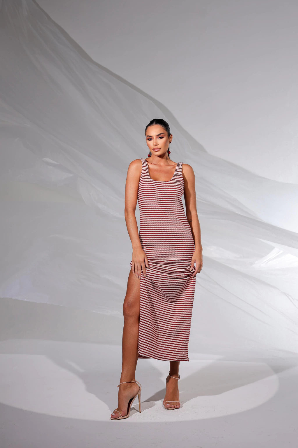 Vestido Resort Fall Vermelho