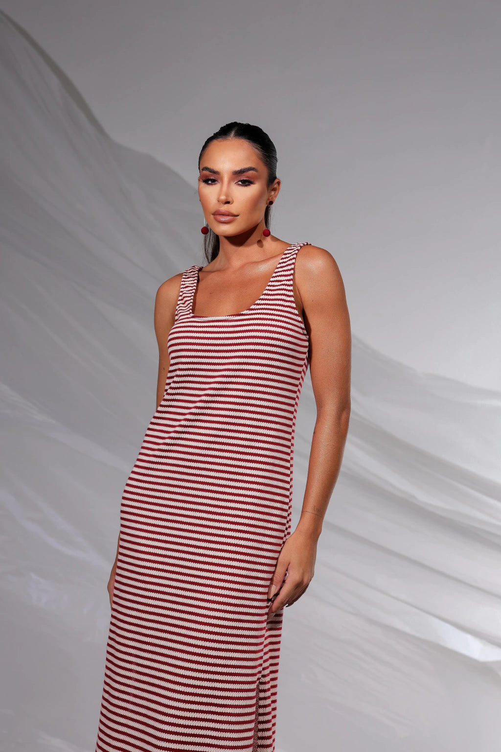 Vestido Resort Fall Vermelho