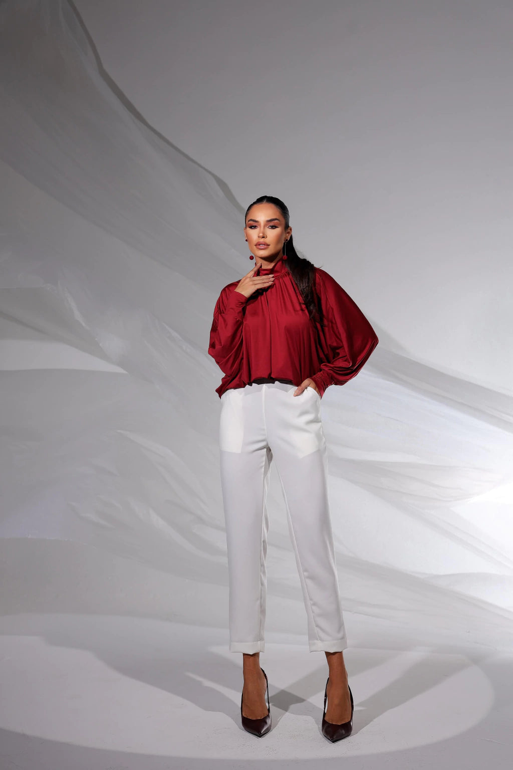 Calça Alfaiataria Julie Off White