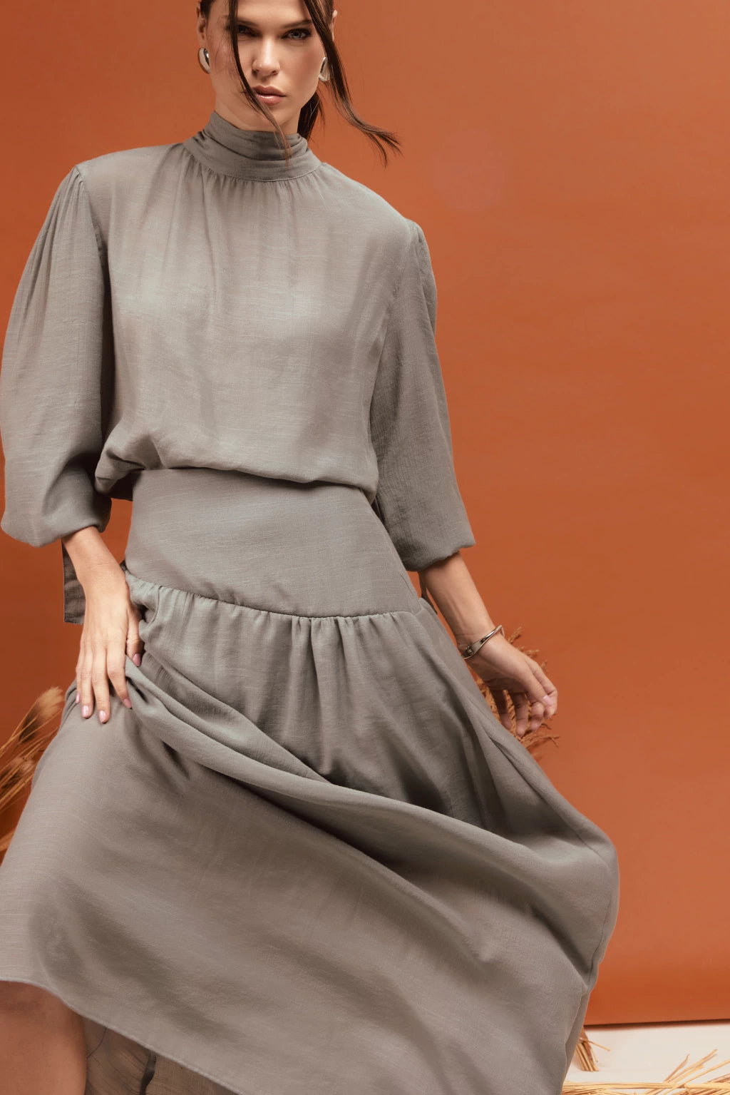 Conjunto Kiraz Artsy Cinza