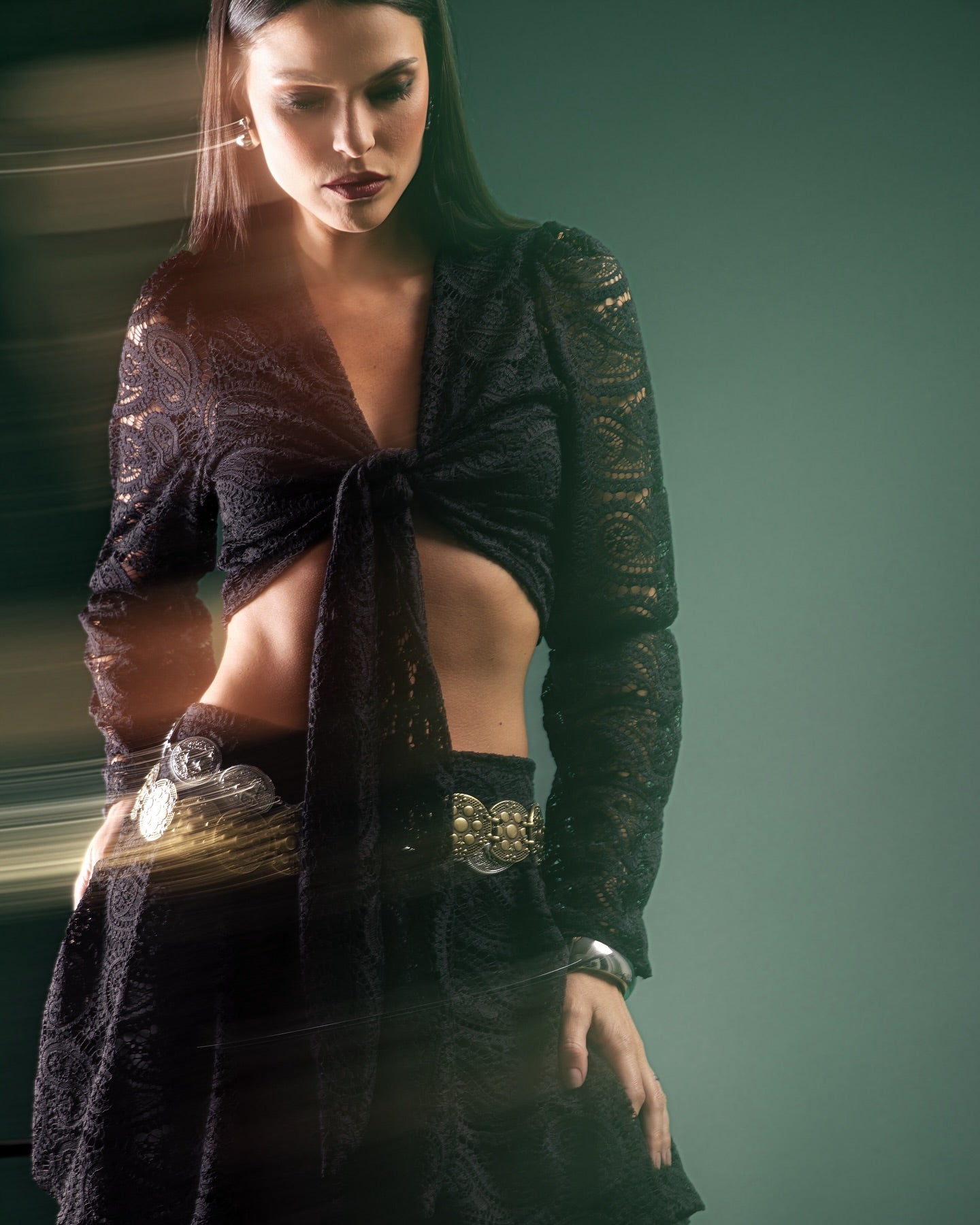 Conjunto Yumi Florence Preto