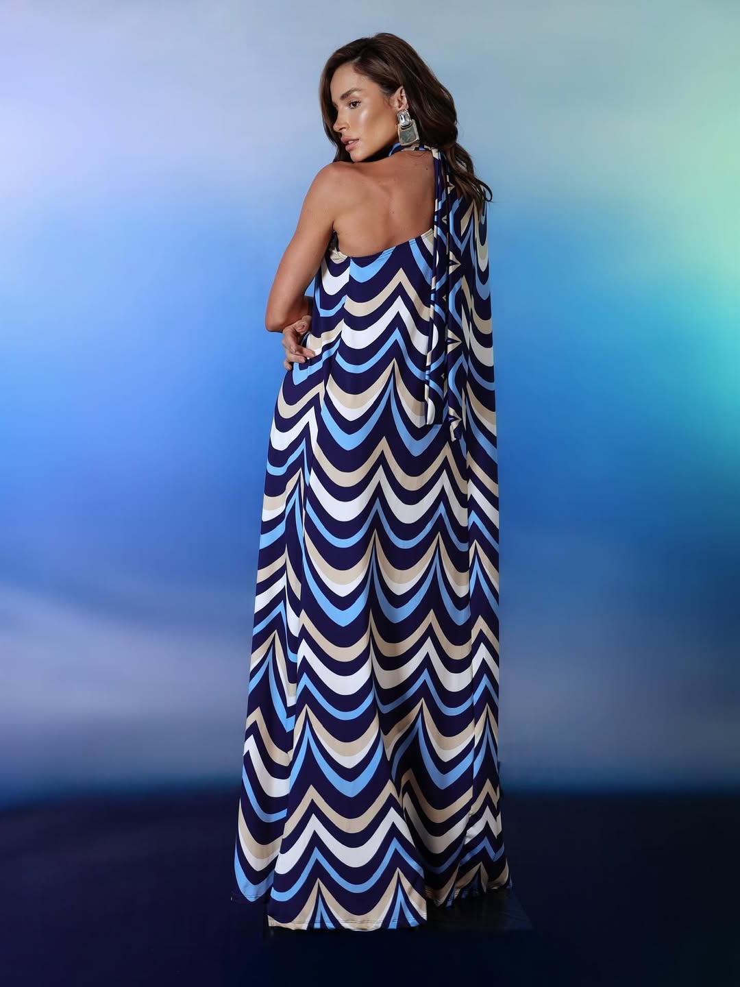 Vestido Lorraine Wave